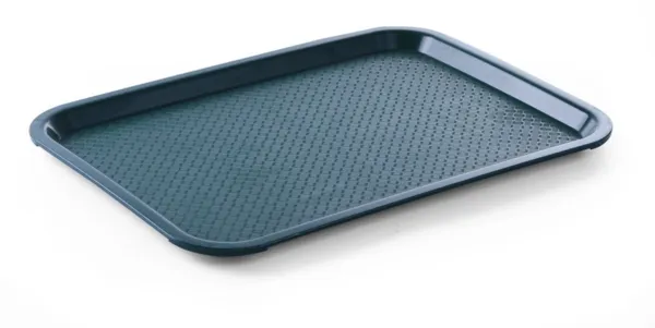 Rektangularni pladanj za brzu hranu zeleni - 415 x 305 mm