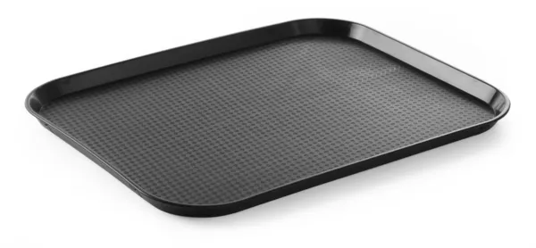 Rektangularni pladanj za brzu hranu - Veliki model 450 x 350 mm - Crni