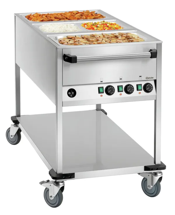 Kolica za Bain-Marie - 3 GN 1/1