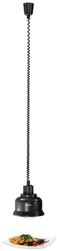 Crna infracrvena grijaća lampa