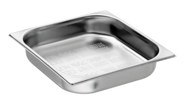 Bakar Gastro GN 2/3 Probušen Inox - Dubina 65 mm - 5,5 L