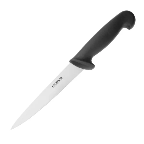 Nož za filetiranje crni - Oštrica od 15 cm