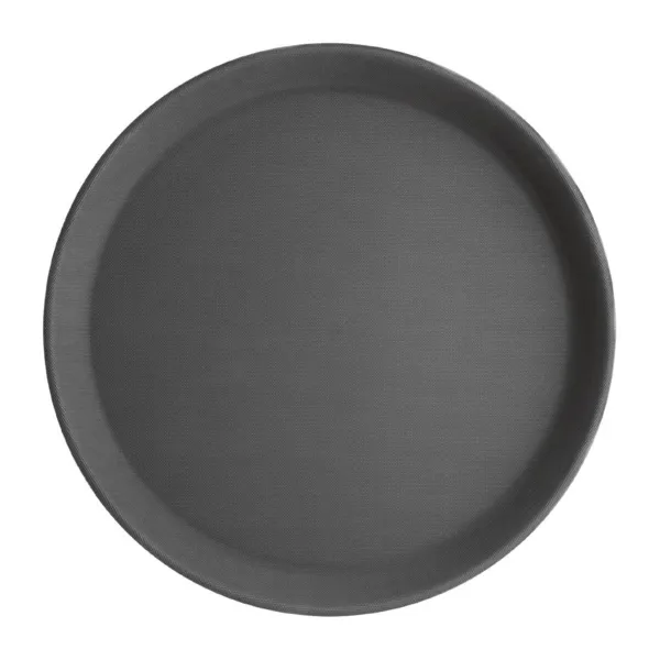 Crni okrugli protuklizni pladanj - promjera 356 mm