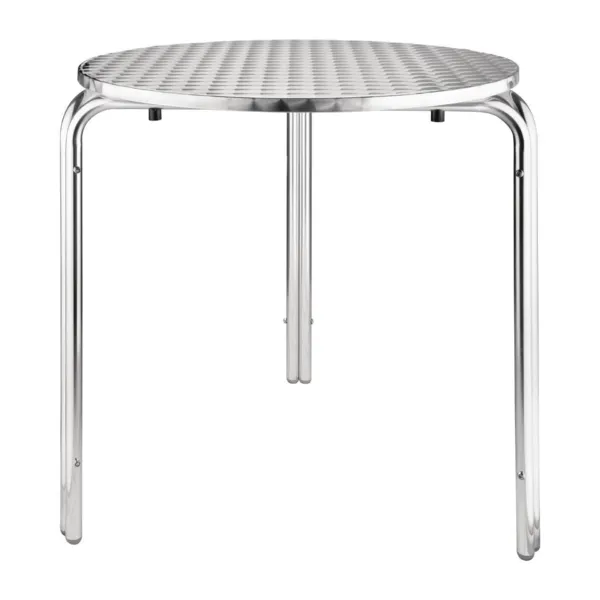 Okrugli bistro stol od nehrđajućeg čelika - Ø 700 mm