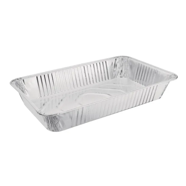 Rektangularni aluminijski pladanj GN 1/1 9,6 L - Paket od 5