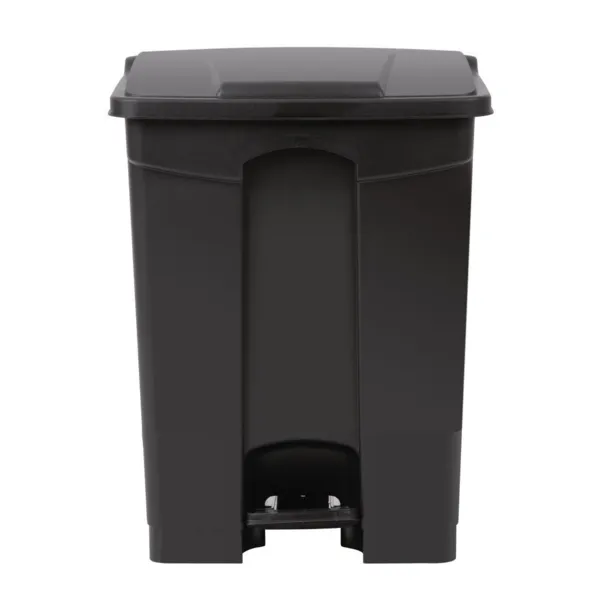 Kuhinjska kanta s pedalom crne boje - 65 L