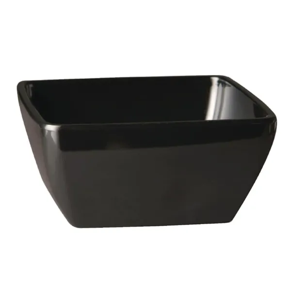 Kutija od čistog crnog melamina - 125 mm