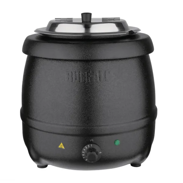 Lonac za juhu crne boje - 10 L