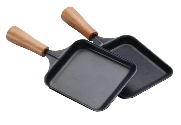 Rektangularna drvena tava za raclette