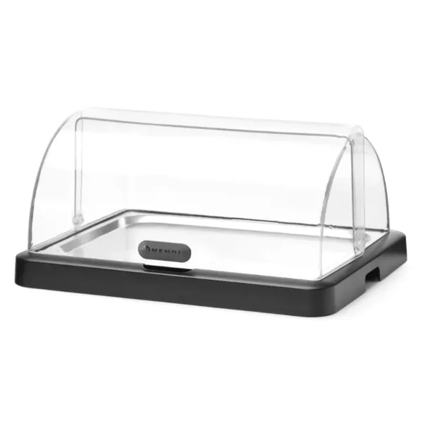 Vitrina Buffet s Kliznim Poklopcem UNIQ - Crna