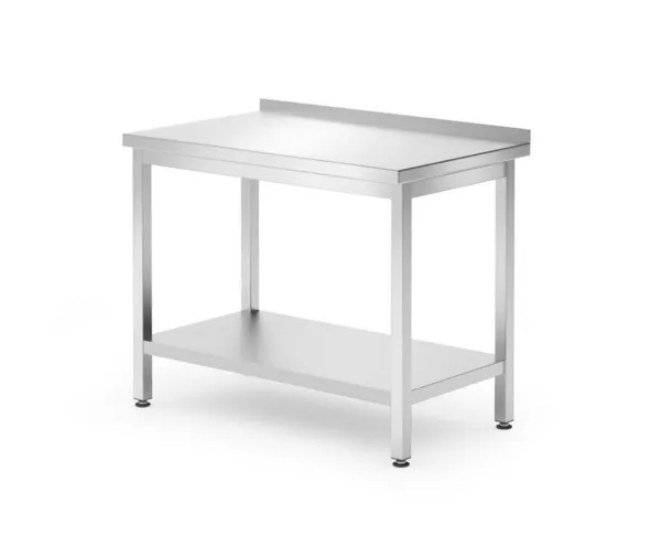 Zidni radni stol Kitchen Line s policom - D 600 x Š 1000 mm