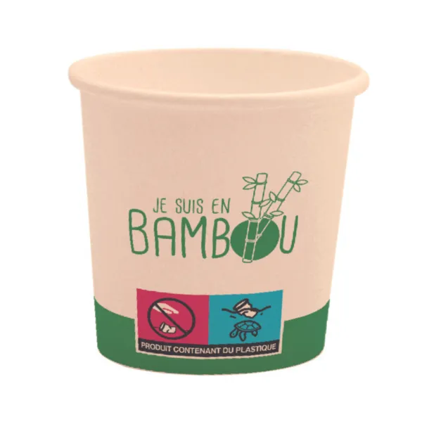 Čaša Bio "Ja sam od bambusa" - 25 cl - Paket od 50