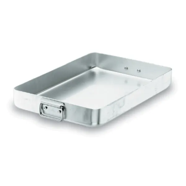 Profesionalna posuda za pečenje s padajućom ručkom - Chef-Aluminio - 65 x 43 cm
