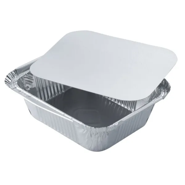 Aluminijska posudica s poklopcem "Combi Pack" - 670 ml - Paket od 100