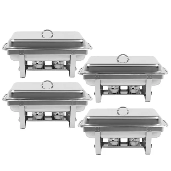 Chafing Dish 9 L - GN 1/1 Eco - Set od 4